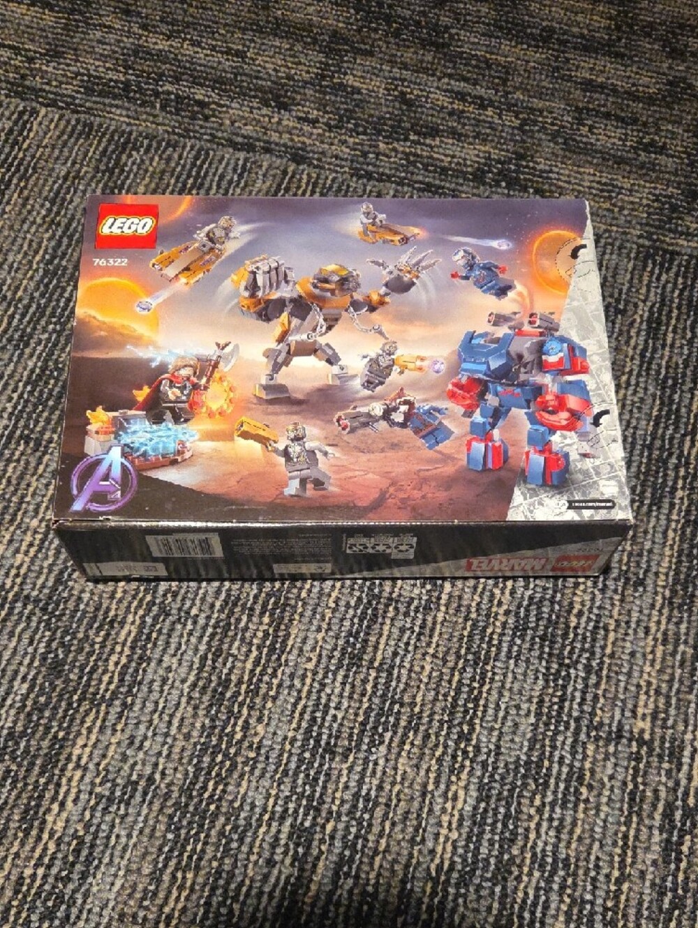 LEGO Marvel Thor vs Chitauri Battle Set - Blue Red Yellow - Picture 2 of 2